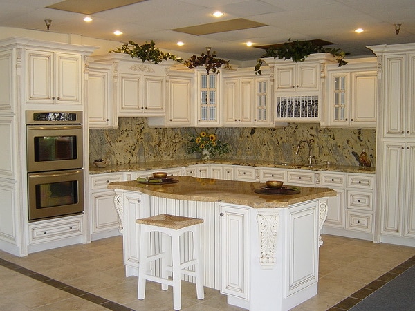 Affordable Antique White Kitchen Cabinets