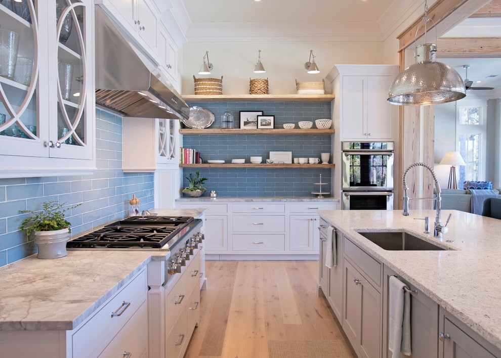 Upper Kitchen Cabinets or Open Shelves for Your Kitchen