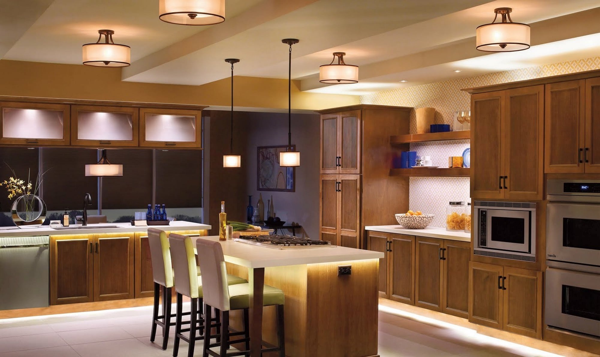 A WellLit Kitchen Best Online Cabinets A WellLit Kitchen Best Online Cabinets