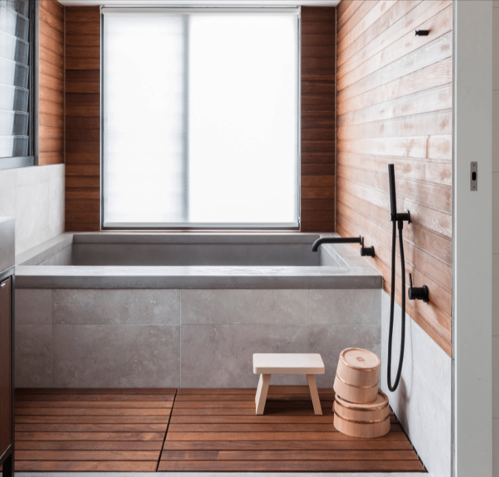 concrete bathtub for contemporary homes