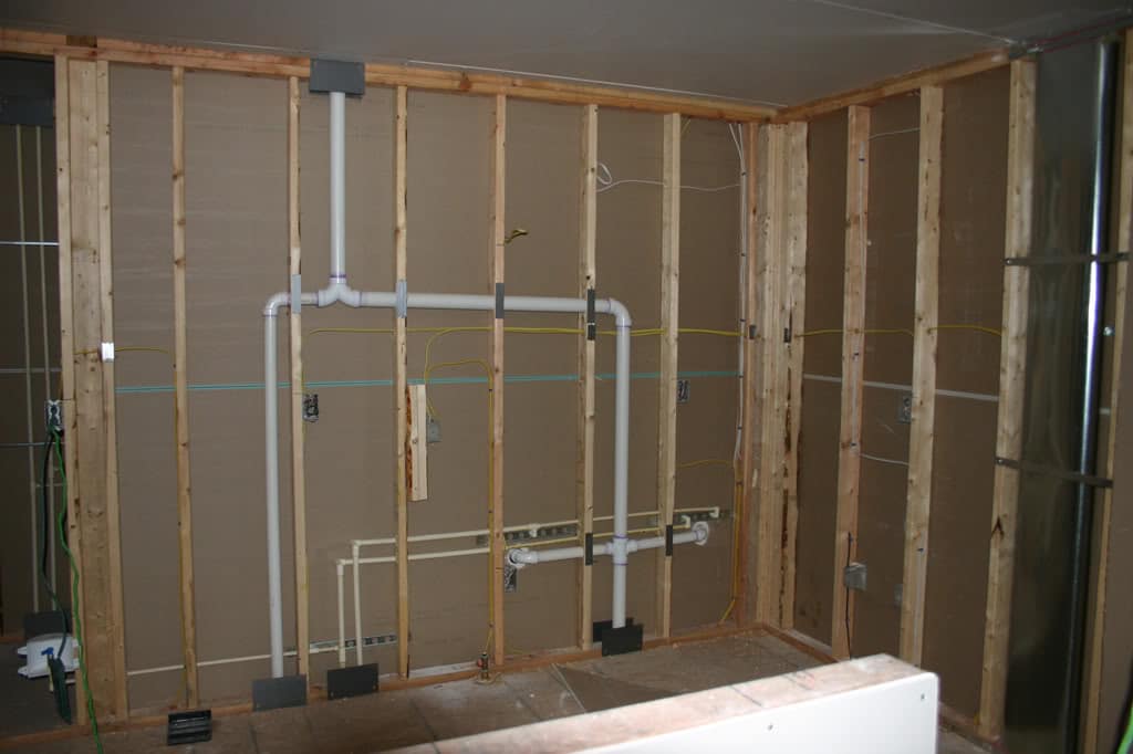 plumbingwall