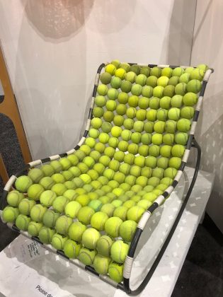 made-out-of-what-tennis-ball-chair-dwell-on-design-2018-los-angeles-artistic-chair-design