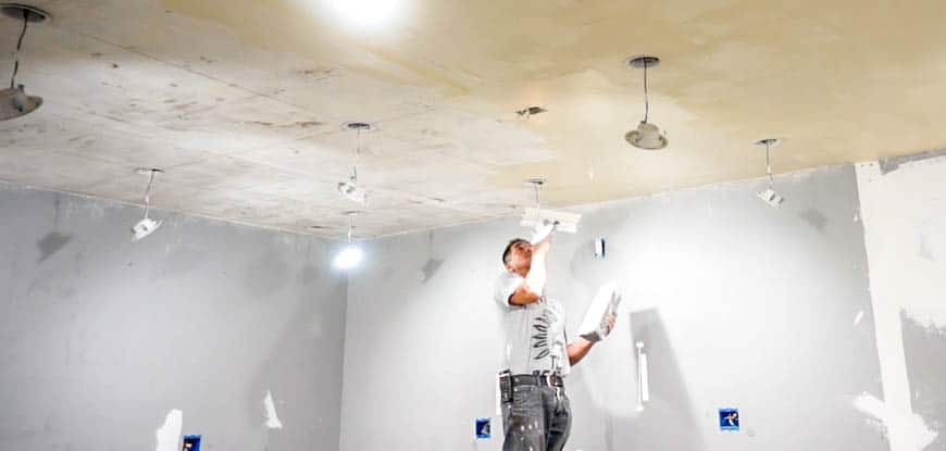 How To Remove A Popcorn Ceiling And