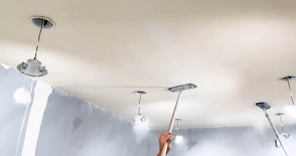 How To Remove A Popcorn Ceiling And