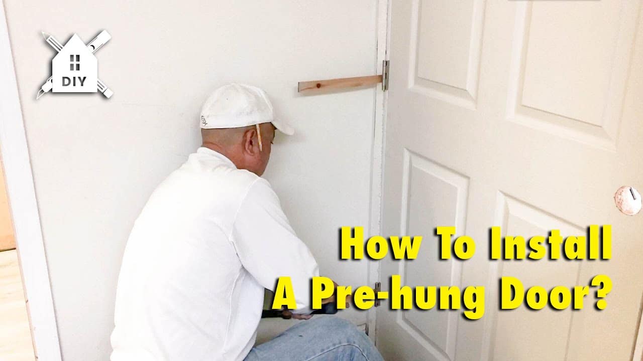 Install Prehung Interior Door With Casing Matttroy