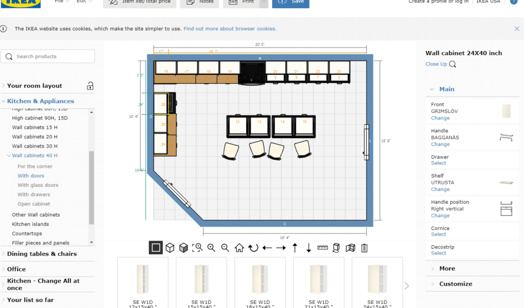Kitchen-Planning Software