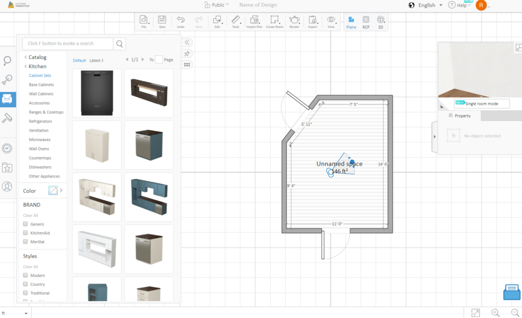 Kitchen-Planning Software