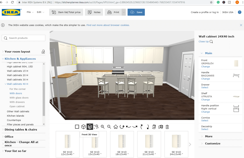 Kitchen-Planning Software