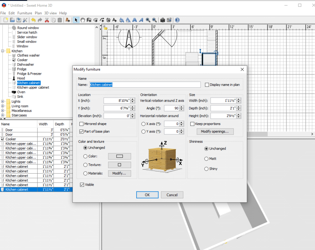 Kitchen-Planning Software