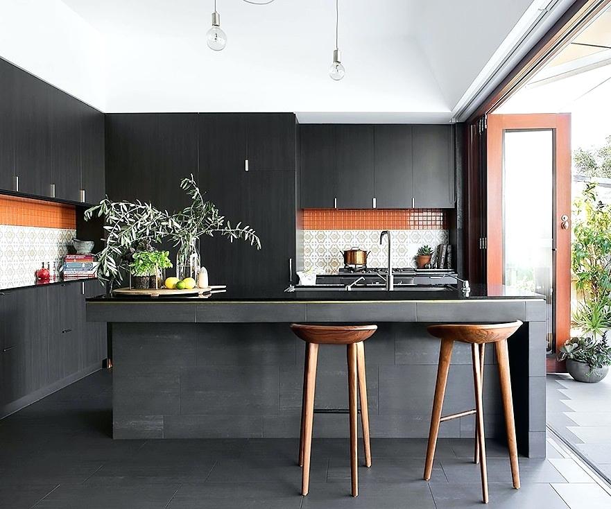 Modern Black Kitchen Cabinets For Your Home