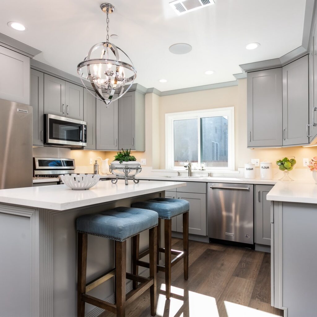 Grey Shaker Cabinets