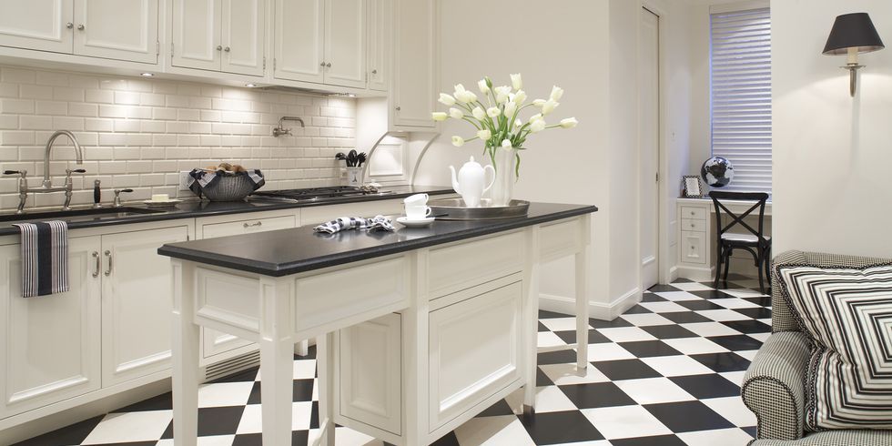 7 Black and white checkered kitchen ideas