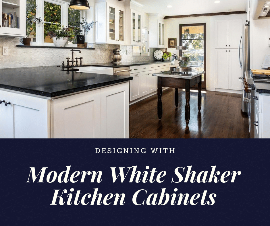 True Black Shaker Kitchen Cabinets