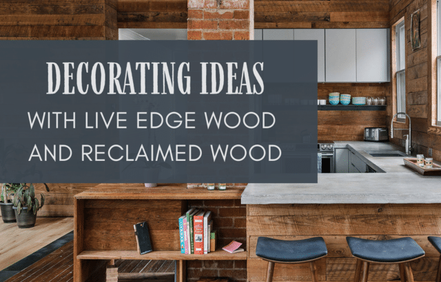 decorating with wood