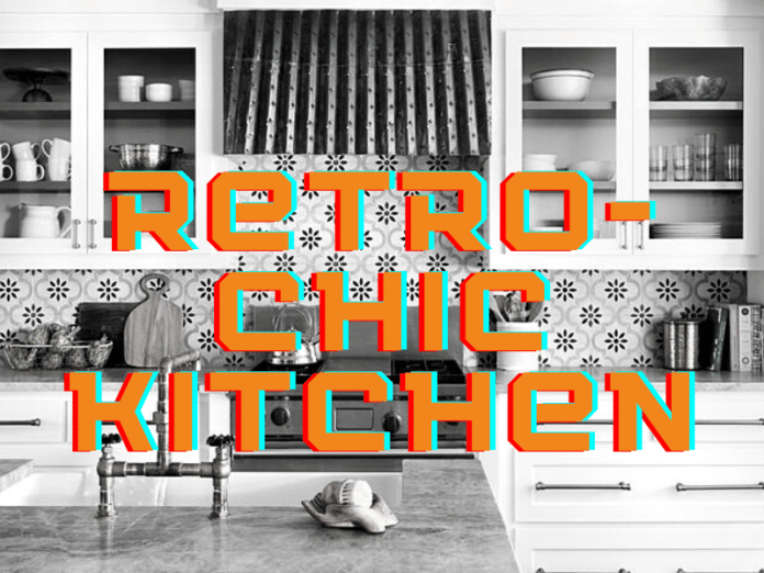 retro-chic kitchen