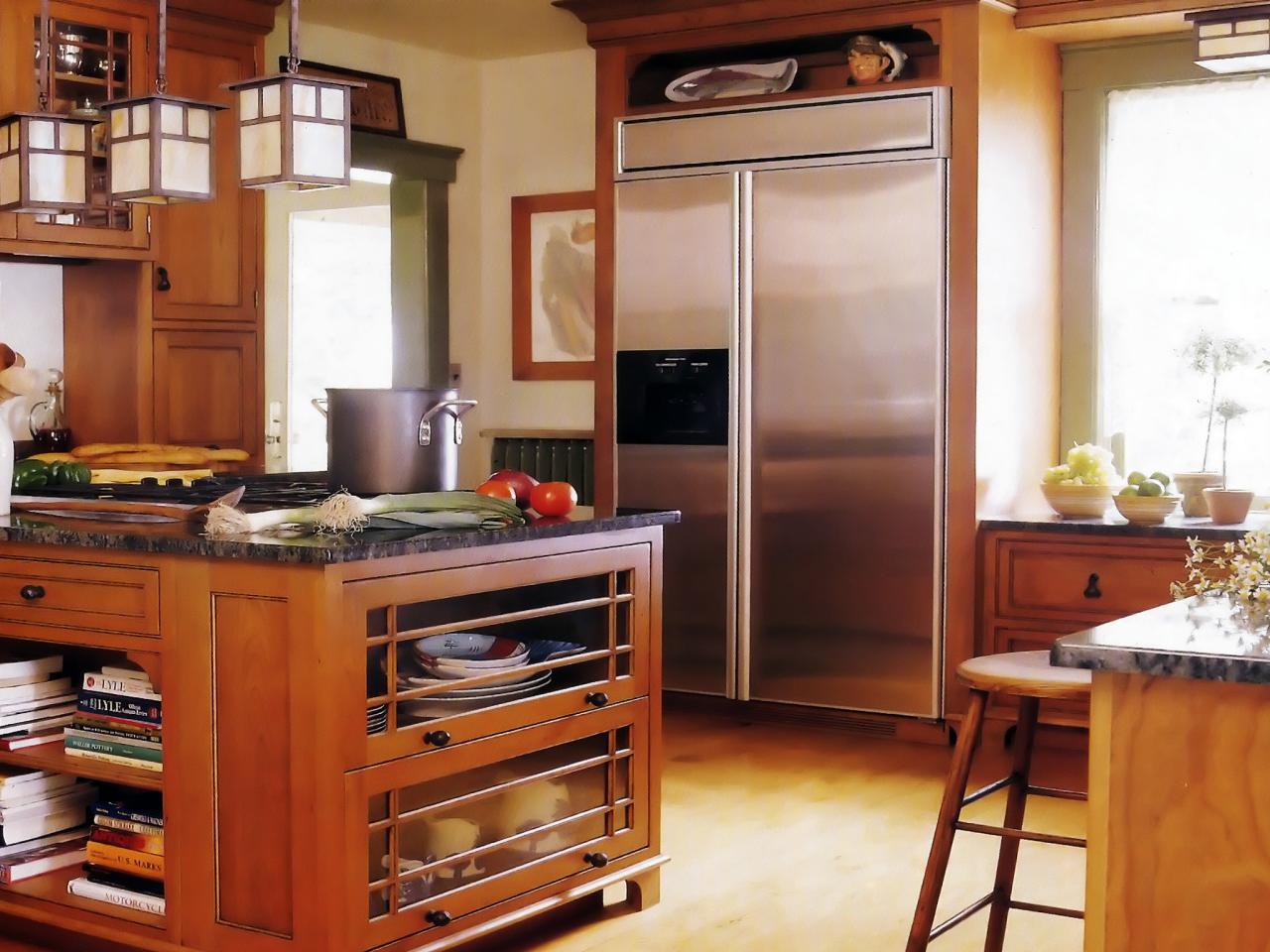 craftsman style kitchen