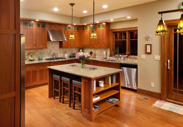 craftsman style kitchen