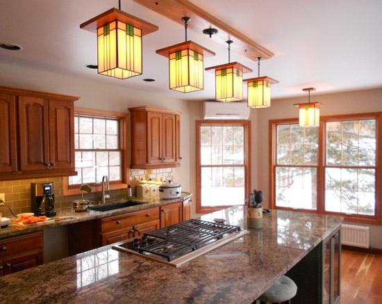 craftsman style kitchen