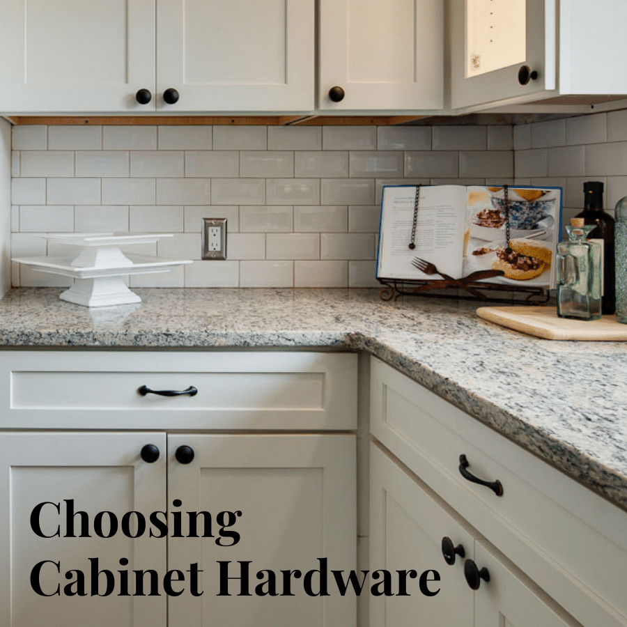 Choosing Between Shaker Cabinet Hardware Knobs, Pulls, and Handles