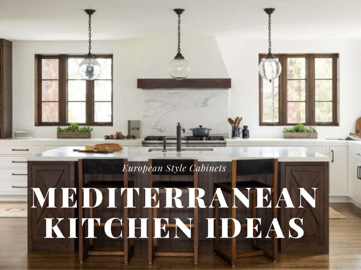 modern mediterranean kitchen ideas with european style cabinets