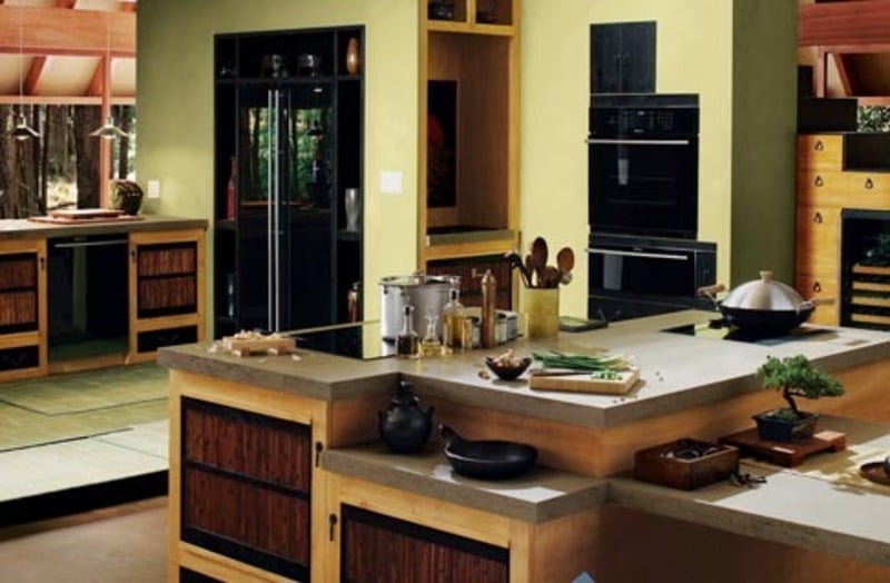 asian-style kitchen