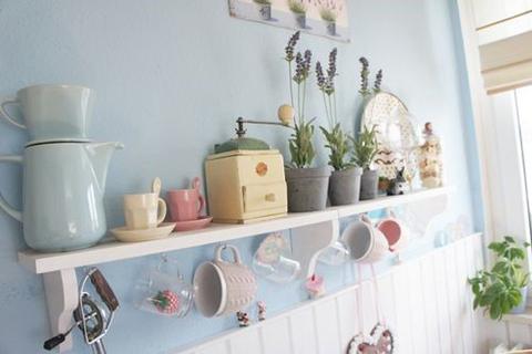 shabby chic kitchen