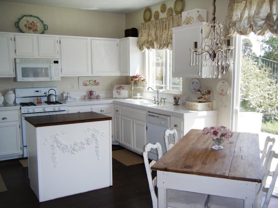 shabby chic kitchen