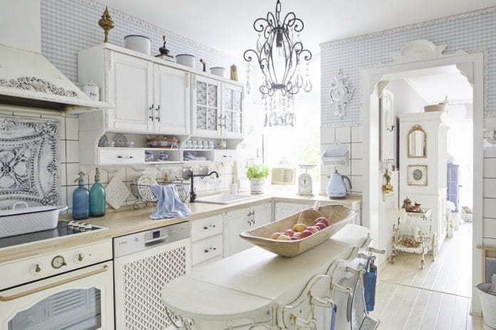 shabby chic kitchen