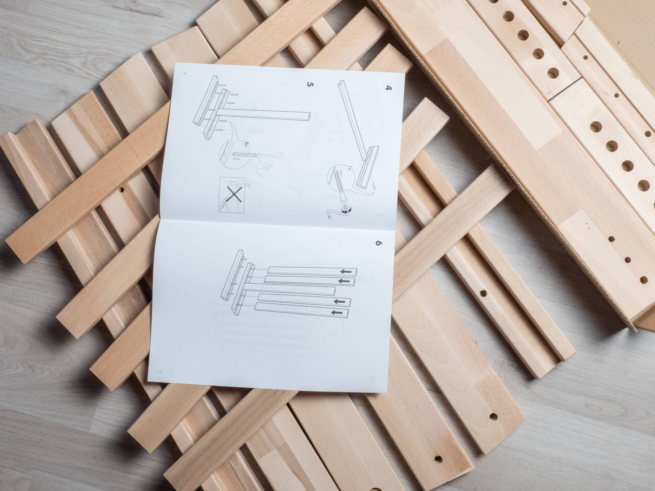 Solid wood ready to assemble furniture deals