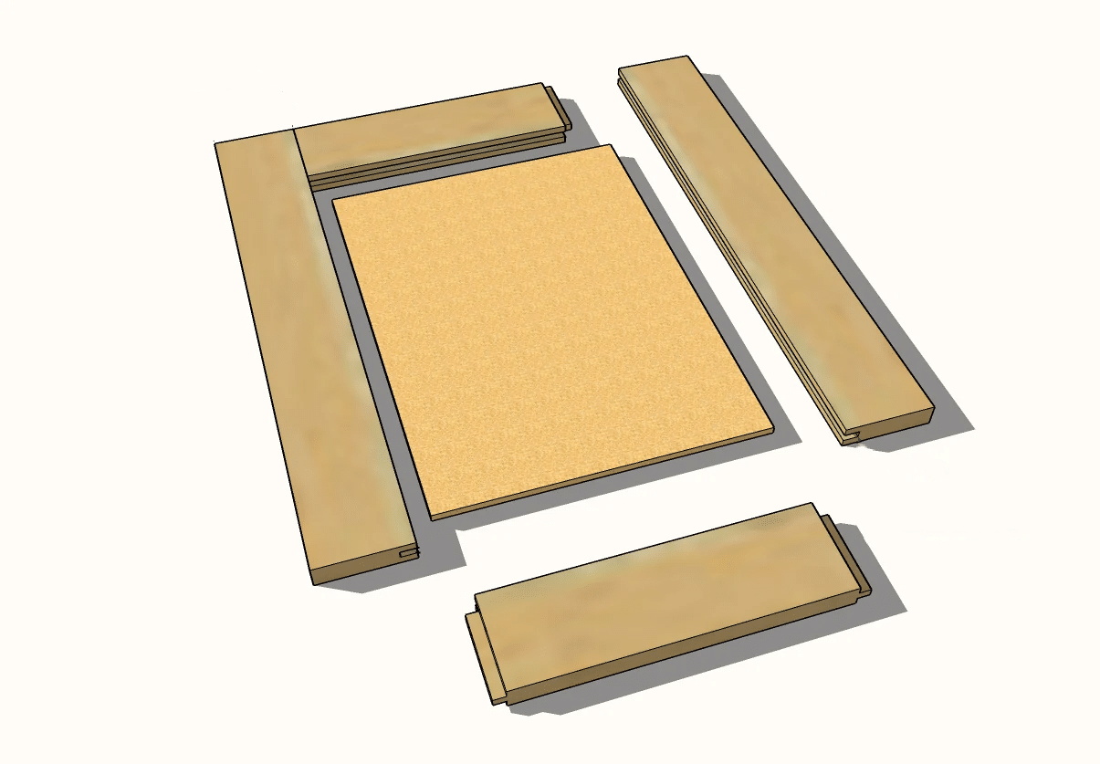shaker cabinets five piece construction