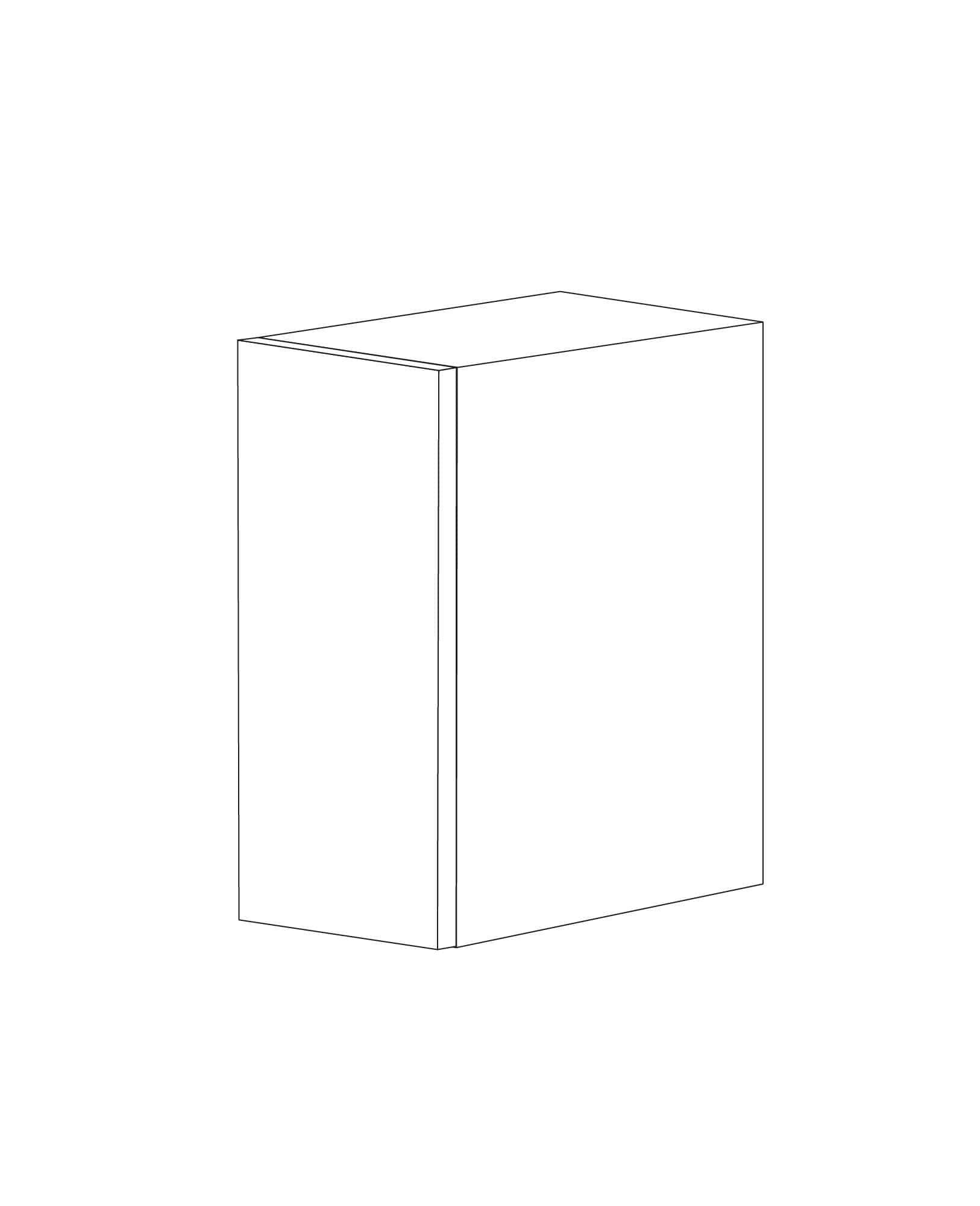 Lacquer White 18x42 Wall Cabinet - RTA