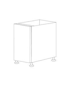 Glossy White 21" Base Cabinet 1 Door - Assembled