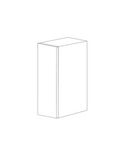 Glossy White 9x42 Wall Cabinet - Assembled