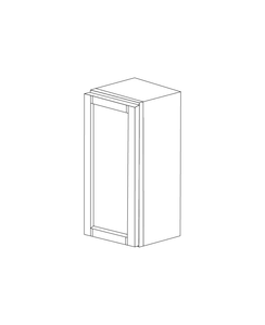 Aspen White Shaker 12x42 Wall Cabinet - Assembled