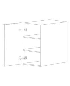 Piano Paint White Gloss 21x30 Wall Cabinet - Assembled