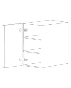 Lacquer White 21x30 Wall Cabinet - Assembled