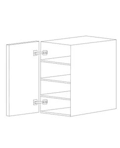 Glossy White 21x42 Wall Cabinet - Assembled