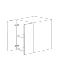 Matte black 30x30 Wall Cabinet - Assembled
