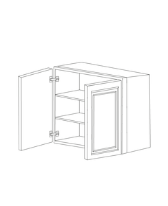 Driftwood Grey 33x30 Wall Cabinet - RTA