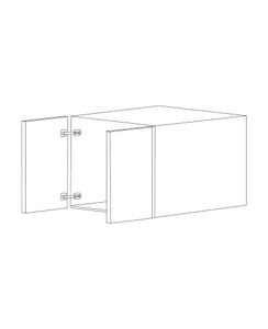 Moonlight White 36x12 Wall Cabinet - Assembled