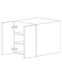Glossy Gray 36x36 Wall Cabinet - RTA