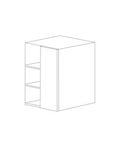 Glossy White 30x30 Wall Blind Corner Cabinet - RTA