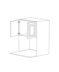 Anaheim Grey 27x30 Microwave Wall Cabinet- RTA