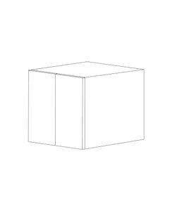 Bella 30x18x24 Wall Cabinet - White Melamine Box - Assembled