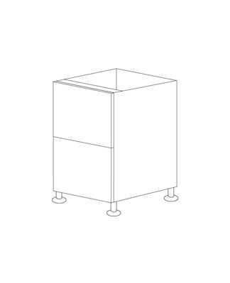Calypso Grey 24" Drawer Base Cabinet - Assembled