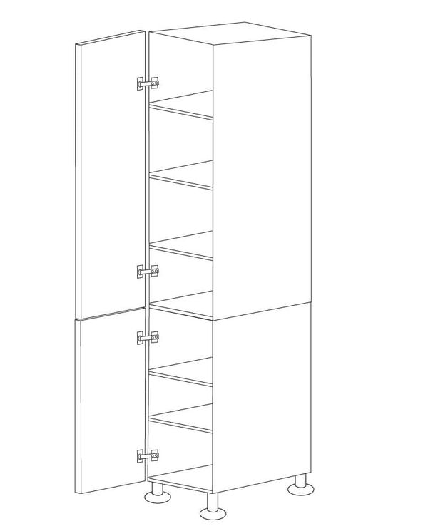 Silver Lining 30x90 Pantry Cabinet - Assembled