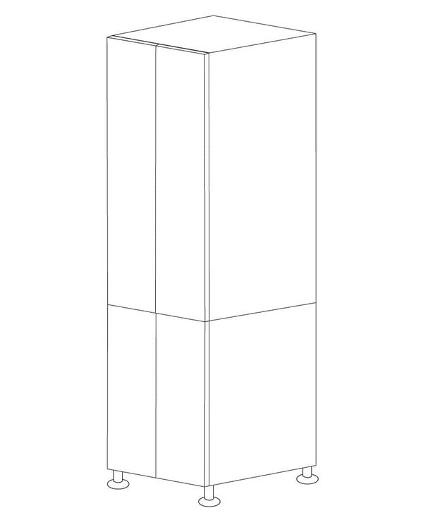 Glossy White 30x84 Pantry Cabinet - RTA
