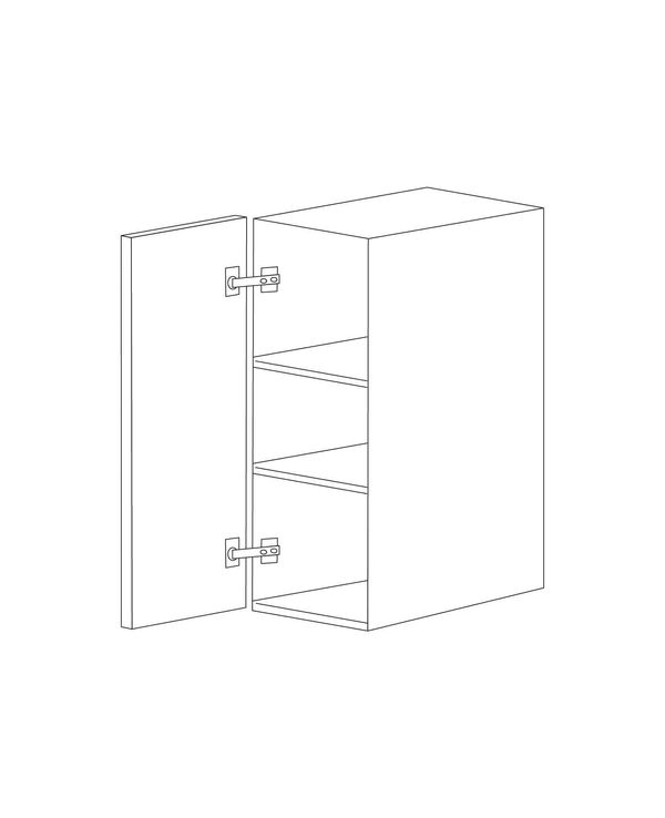 Lacquer White 12x30 Wall Cabinet - RTA