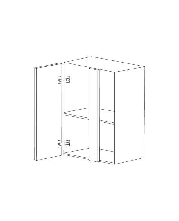 Calypso Grey 26x30 Wall Blind Corner Cabinet - Assembled