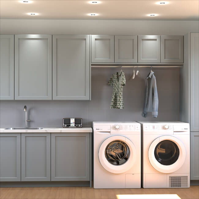 Shop Lunar Grey Shaker Cabinets